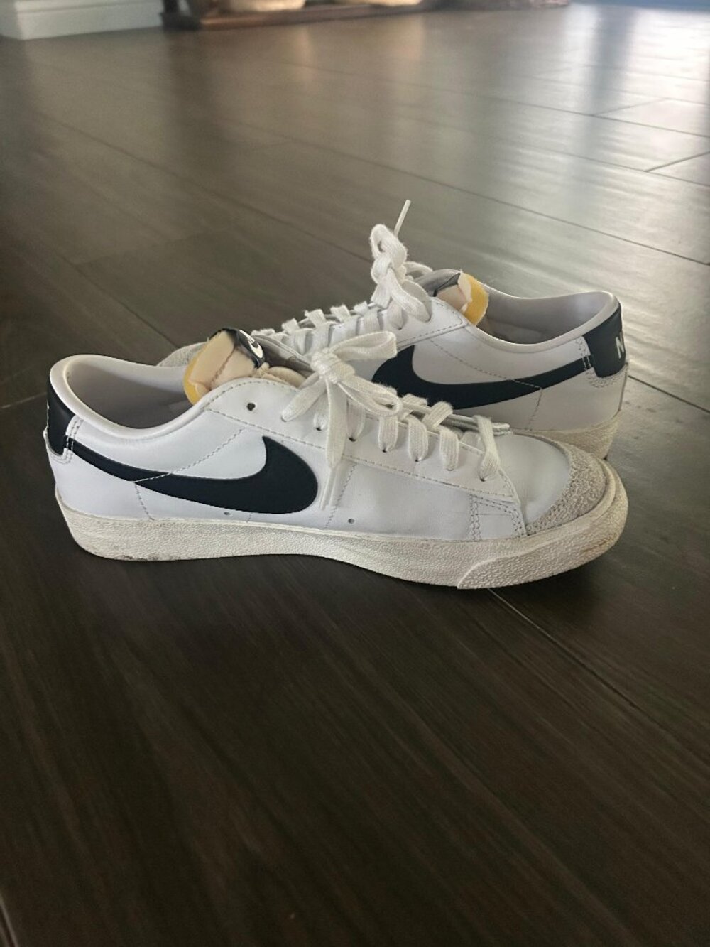 Nike low top blazers
